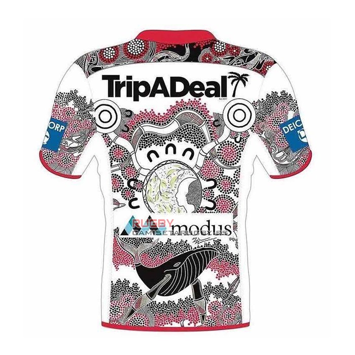 Camiseta St George Illawarra Dragons Rugby 2021 Indigena